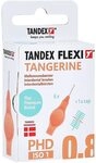 TANDEX FLEXI Interdentalb.PHD 0.8/ISO 1 tangerine