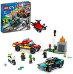 LEGO 60319 City L&ouml;scheinsatz und Verfolgungsjagd mit Feuerwehrauto und...