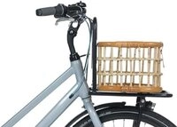 Basil Green Life Rattan FaHinterradradkorb medium - Handarbeit - rechteckig - aus