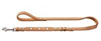 HUNTER Hundef&uuml;hrleine SWISS, Farbe: natur/beige, exklusives Rindsleder, schweizer