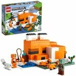 LEGO Minecraft Die Fuchs-Lodge - Spielset mit Spielzeughaus - Gamer Geschenk mit
