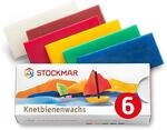 Stockmar 51000 Spielknete Knetbienenwachs - 6 Farben