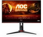 AOC Gaming Q27G2S - 27 Zoll QHD Monitor, 165 Hz, 1 ms, Adaptive Sync (2560x1440,