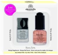 alessandro Hand-& Nagelpflege Set - Mango Nail Serum mit GRATIS Nagelhautentferner,