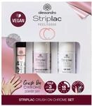 alessandro Striplac Peel or Soak Ros&eacute; Crush On Chrome Set&ndash; Perfekte N&auml;gel in 15