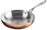 Vogue Tri Wall Bratpfanne aus Kupfer 24cm, Aluminium/Edelstahl/Kupfer, F&uuml;r alle