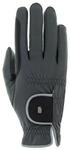 Roeckl Sports Reithandschuh Malta Winter, Turnier Winter Handschuh, Anthrazit/Silber
