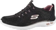 Skechers M&auml;dchen Empire D'lux-spotted Sneaker, Schwarz Black Rose Gold Bkrg, 36 EU