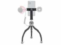 JOBY PodZilla Medium Kit, Flexibles Stativ mit GripTight 360 Handyhalterung, Phone