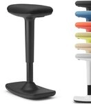 TREND OFFICE to-Swift, B&uuml;rohocker, Stehsitz, Stehhilfe, Sitzhocker mit Wippfunktion
