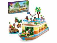LEGO Friends Canal Houseboat Toy Boat 41702 tierische Lego, Mehrfarbig