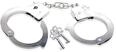 Pipedream Fetish Fantasy Series Beginner's Metal Cuffs, Silver, One Size