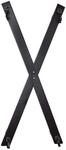 ZADO Andreaskreuz 1er Pack(1 x 1 St&uuml;ck), 20500641000, Schwarz