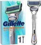 Gillette SkinGuard Sensitive Nassrasierer Herren, Rasierer + 1 Rasierklinge mit