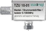 Axing TZU 10-01 Mantelstromfilter / Brumm-Entst&ouml;r-Filter (5-1000 MHz) F-Anschl&uuml;sse