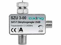 Axing SZU 3-00 SAT-Dämpfungsregler F-Anschluss (0,5-20 dB), 1 Stück