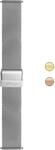 Withings unisex adult - Mail&auml;nder Withings Mail nder Armband, Milanaise Silber, 18mm
