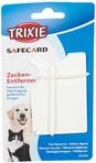 Trixie Safecard Zeckenentferner f&uuml;r Haustiere, 8 x 5 cm, wei&szlig;, 1 St&uuml;ck