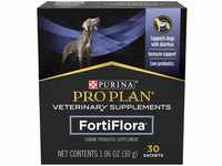 PURINA PRO PLAN FortiFlora Hund | 30 x 1 g | Ergänzungsfuttermittel für