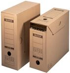Leitz Archiv-Schachtel, A4, mit Verschlussklappe, naturbraun