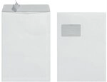 Herlitz Versandtasche C4 90 g Haftklebend mit Fenster, 25 St&uuml;ck mit Innendruck in