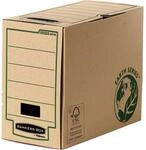 BANKERS BOX Archivschachtel A4+ Format, 150 mm R&uuml;ckenbreite, Earth Series aus...