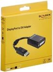 DeLock 61847 DVI-HDMI-Adapter, Schwarz