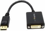StarTech.com DisplayPort auf DVI Adapter - DP (Stecker) zu DVI-I (Buchse) Video