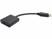 VALUE DisplayPort-HDMI Adapter, DP Stecker-HDMI Buchse