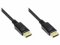Good Connections DisplayPort 1.2 Anschlusskabel - vergoldete Stecker beidseitig -