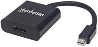 Manhattan 152570 Aktiver Mini-DisplayPort-Stecker auf HDMI-Buchse schwarz