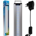 HAPPET Aquarium LED Beleuchtung 23 W 74 cm &ndash; AquaLED Aquarium Lampe 3000 lm 8000 K