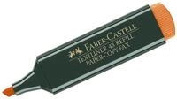 FABER-CASTELL 154815 - Textmarker Textliner 48, nachf&uuml;llbar, orange, 1 St&uuml;ck