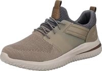 Skechers Delson 3.0 Cicada Herren-Sneaker, Taupe, 44 EU