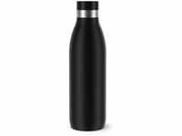 Emsa N31109 Bludrop Color Trinkflasche | 0,7 Liter | 100 % dicht | Quick-Press