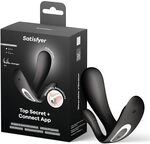 Satisfyer Top Secret+ | Tragbarer Bluetooth Vibrator | Connect App Steuerung | 2