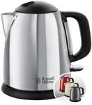 Russell Hobbs Wasserkocher klein [1l] Victory Edelstahl poliert (2400W,
