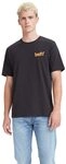 Levi's Herren SS Relaxed Fit Tee T-Shirt, Caviar-Black, M