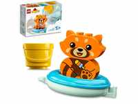 LEGO 10964 DUPLO Badewannenspaß: Schwimmender Panda, Badespielzeug für Babys...