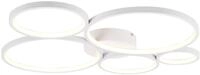 Trio Leuchten LED Deckenleuchte Rondo 622610531, Metall Wei&szlig; matt, inklusiv 49 Watt