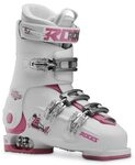 Roces Kinder Idea Up st&oslash;rrelse Eu 36-40 Kinderskischuh verstellbar, white-deeppink,