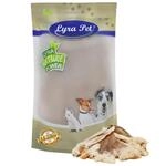 Lyra Pet&reg; 1 kg Kaninchenohren mit Fell getrocknet - Kausnack f&uuml;r Hunde 