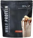 TNT Whey Protein Pulver, 1kg, Haselnuss-Waffel &bull; Eiwei&szlig;pulver Konzentrat mit