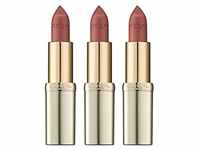 3 x L'Oreal Paris Color Riche Shine Lipstick 3.8g - 235 Nude