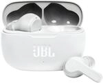 JBL Wave 200 TWS True-Wireless In-Ear Bluetooth-Kopfh&ouml;rer - Wei&szlig; &ndash; Kabellose