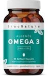 InnoNature Vegane Omega 3 Kapseln Pflanzlich nat&uuml;rlich aus der Mikroalge
