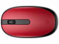 HP 240 (‎43N05AA) kabellose Maus (1.600 dpi, 3 Tasten, Scrollrad, USB dongle), rot