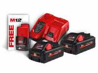 Batteriepack NRJ 18V 3AH High-Output Red Li-Ion Milwaukee-4933471071