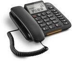 Gigaset DL380 - Telefon mit Schnur - Schwarz (S30350-S217-C101)(4250366856537)