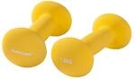 Tunturi 2er Set Kurzhantelset, Fitnessset, 1,5 kg, Bunte Kurzhanteln mit...